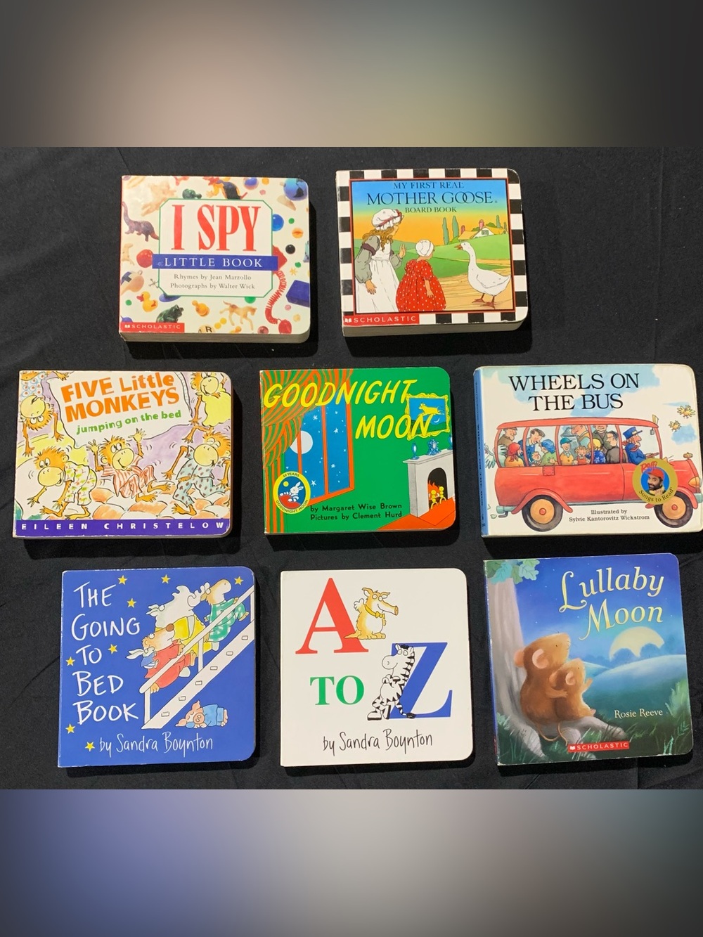 Bundled lot of 8 toddler board books